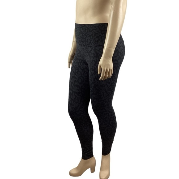 Lululemon Align Pant 28" Size 12 Formation Camo Deep Coal Multi - Picture 4 of 7